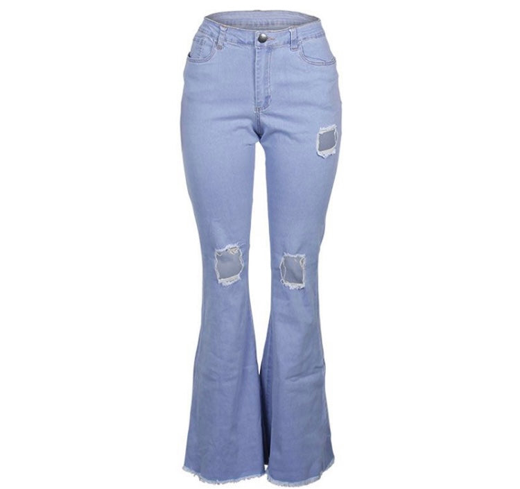 (Custom Product) Light Blue Jeans